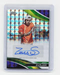 2025 Topps Chrome #CA-ZSA Zach Svajda Chrome Autograph Purple Geo Refractor /10