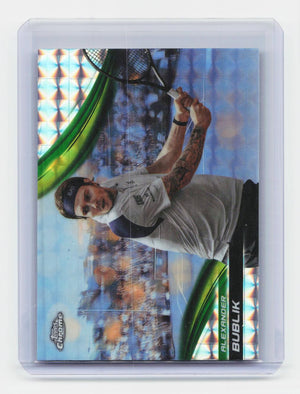 2025 Topps Chrome #49 Alexander Bublik Geometric Refractor