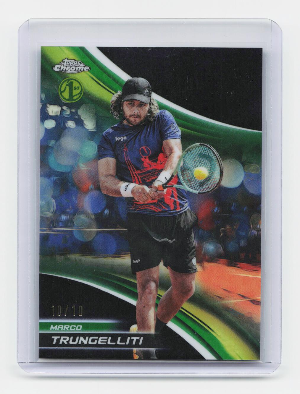2025 Topps Chrome #158 Marco Trungelliti Black Refractor #/10