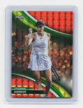 2025 Topps Chrome #124 Tatjana Maria Orange Geometric Refractor #/25