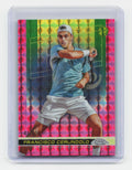 2024 Topps Chrome #105 Francisco Cerundolo Pink Geometric Refractor #/65