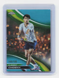 2025 Topps Chrome #224 Clement Chidekh Aqua Refractor #/199