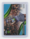 2025 Topps Chrome #257 Kimberley Zimmermann Aqua Refractor #/199