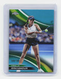 2025 Topps Chrome #85 Kamilla Rakhimova Aqua Refractor #/199