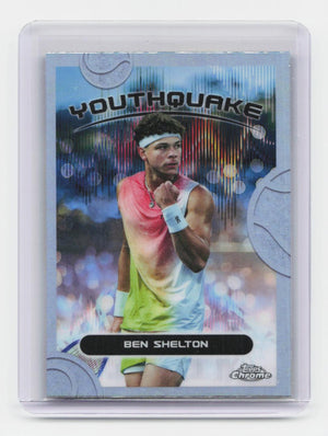 2025 Topps Chrome #YQE-8 Ben Shelton Youthquake