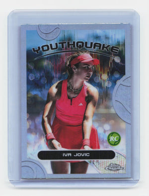 2025 Topps Chrome #YQE-14 Iva Jovic Youthquake