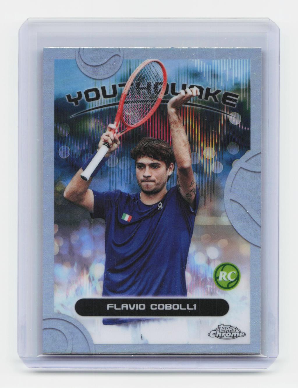 2025 Topps Chrome #YQE-17 Flavio Cobolli Youthquake