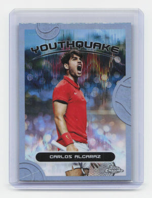 2025 Topps Chrome #YQE-6 Carlos Alcaraz Youthquake