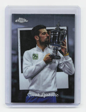 2025 Topps Chrome #CTD-12 Novak Djokovic Captured