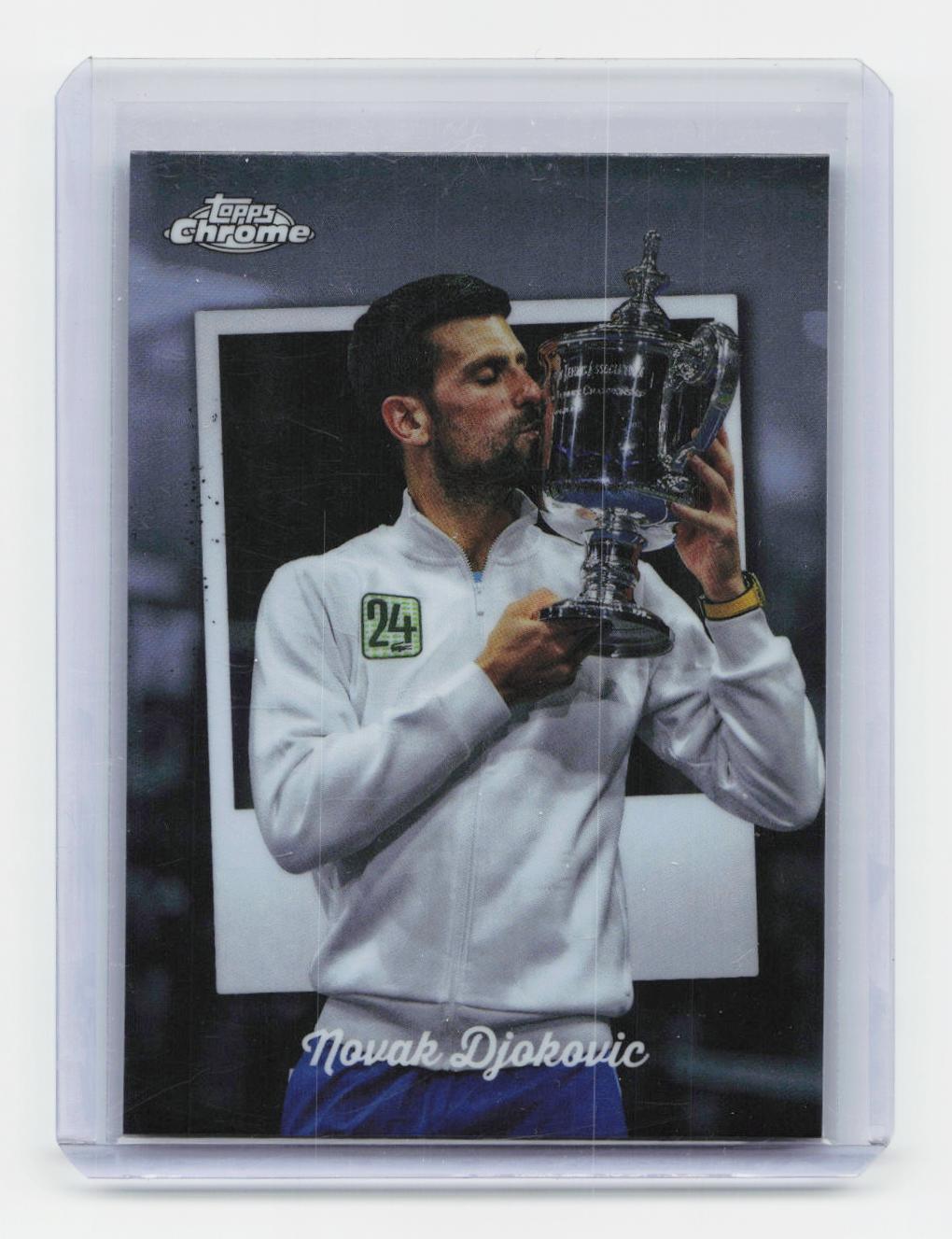 2025 Topps Chrome #CTD-12 Novak Djokovic Captured
