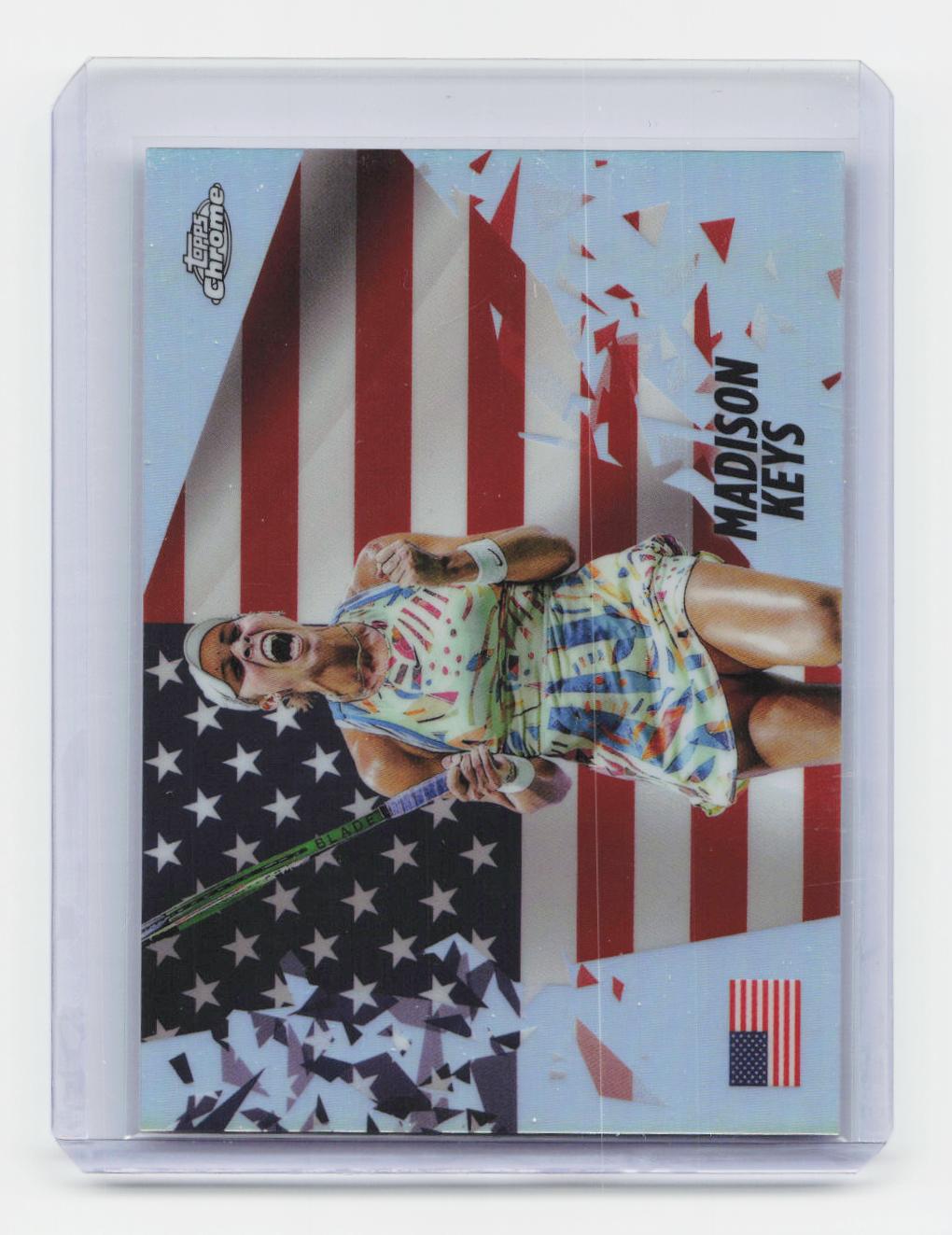 2024 Topps Chrome #PPR-MK Madison Keys Patriotic Pride