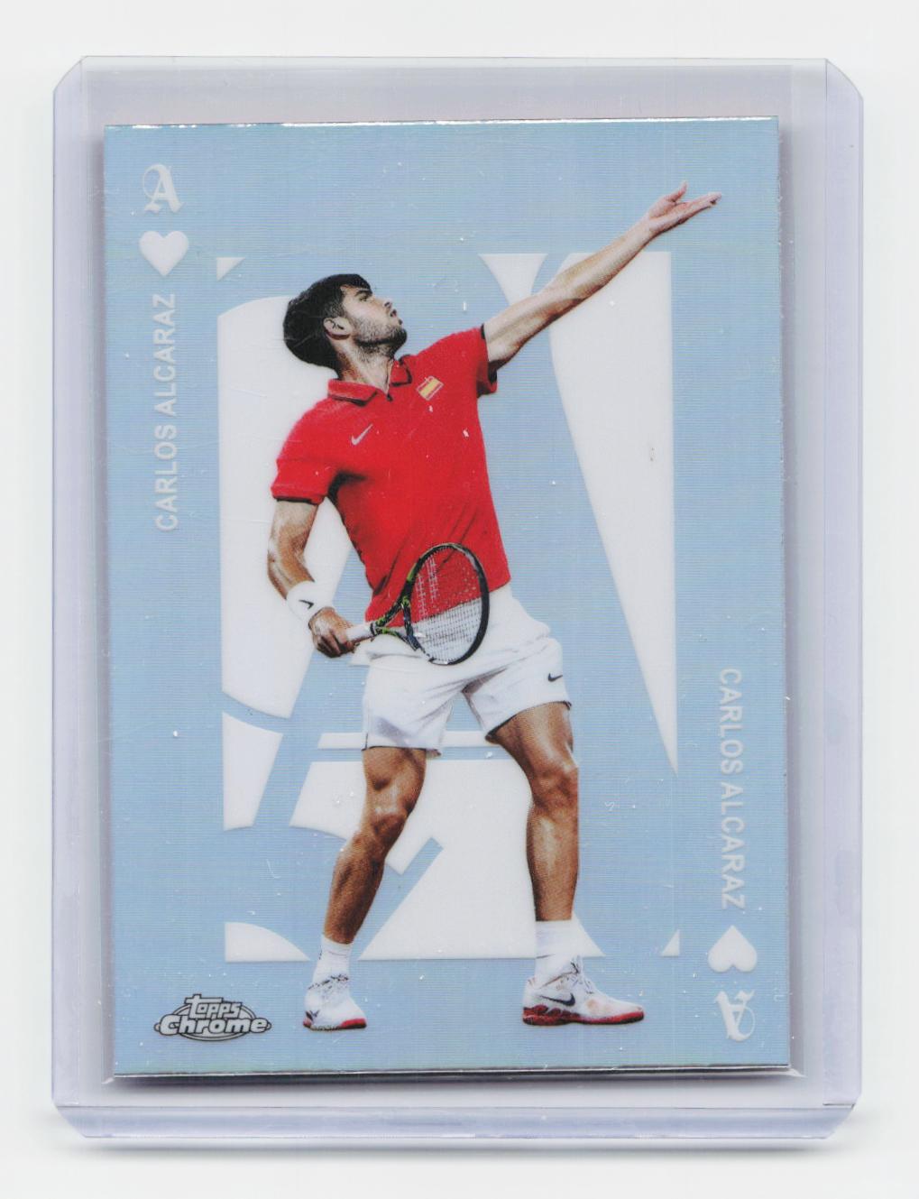 2025 Topps Chrome #ACE-8 Carlos Alcaraz Aces