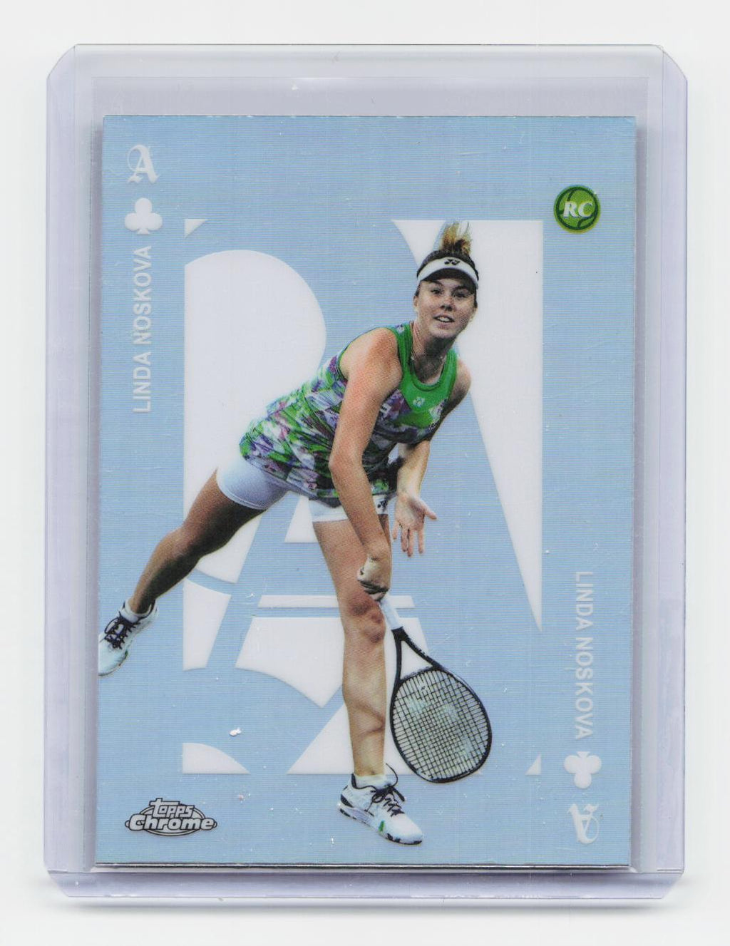 2025 Topps Chrome #ACE-10 Linda Noskova Aces