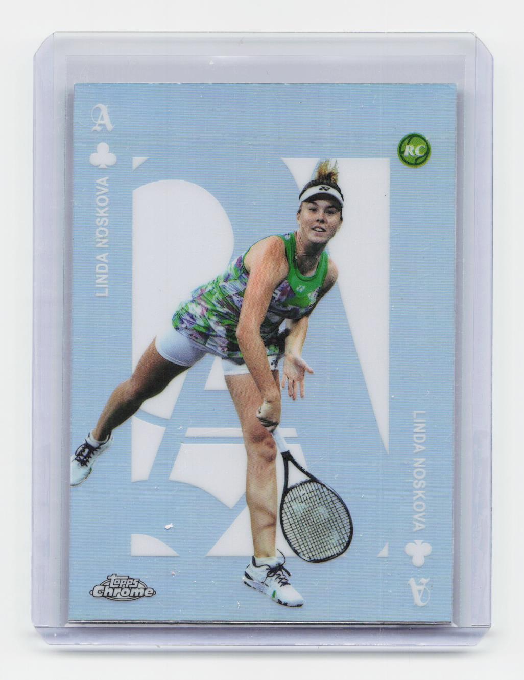 2025 Topps Chrome #ACE-10 Linda Noskova Aces