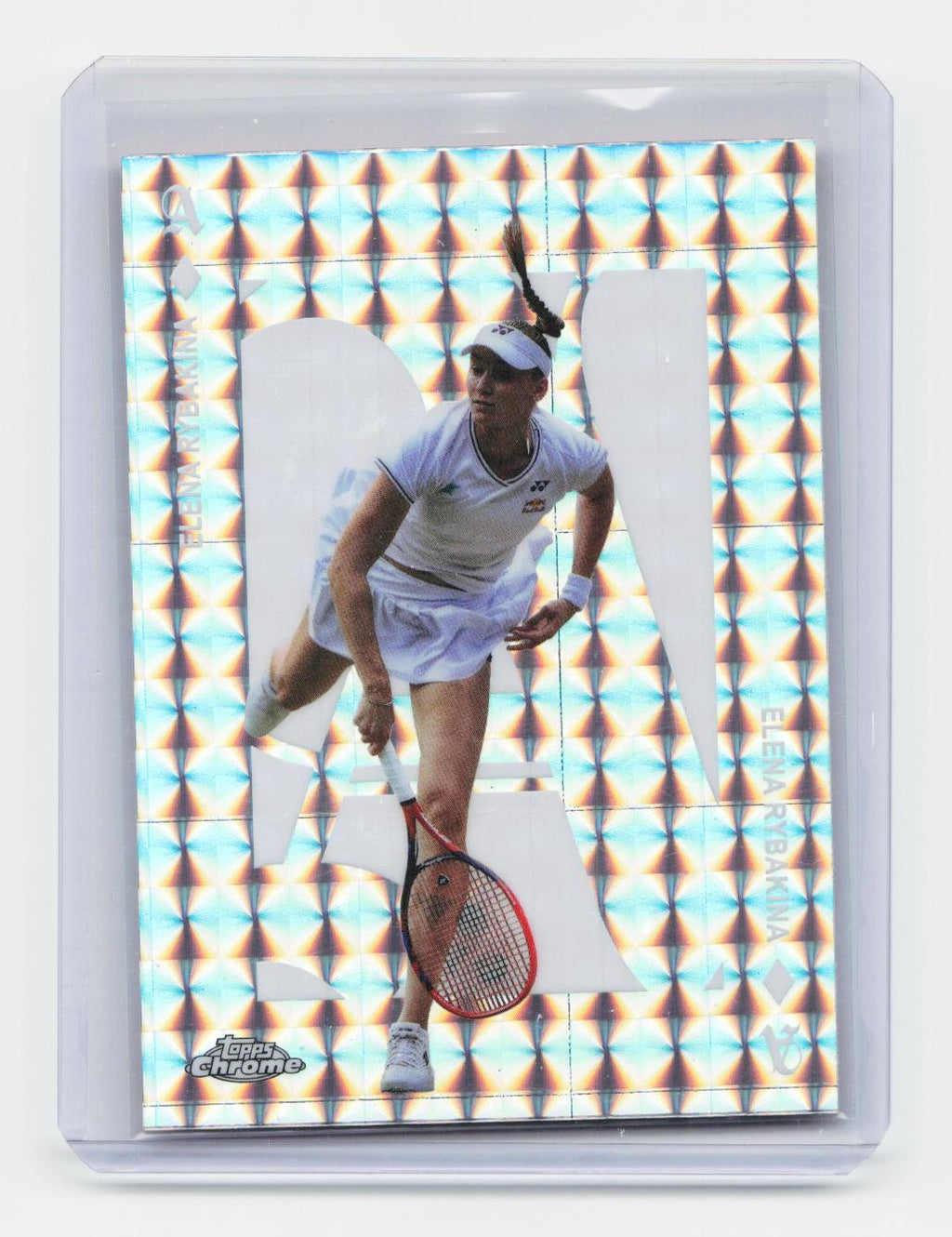 2025 Topps Chrome #ACE-3 Elena Rybakina Aces Geometric Refractor