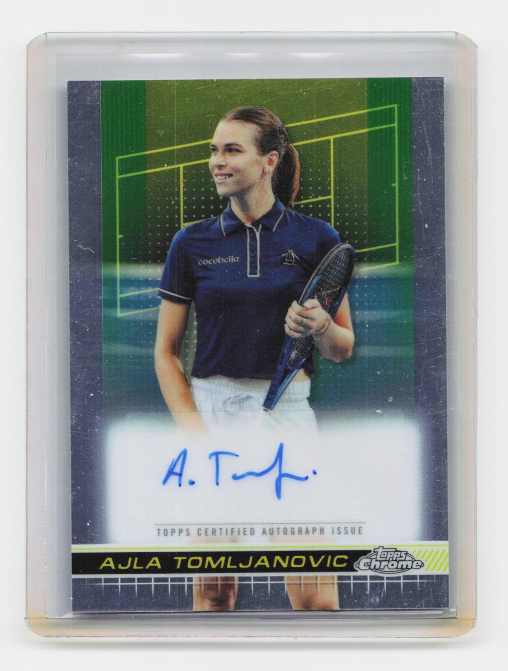 2024 Topps Chrome #TCA-ATC Ajla Tomljanovic Autographs