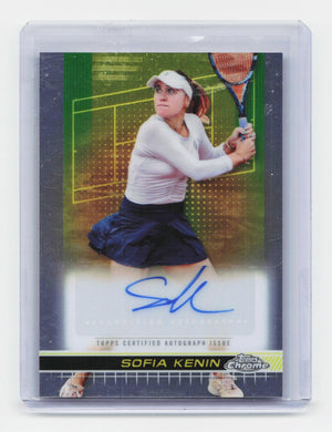 2024 Topps Chrome #TCA-SKN Sofia Kenin Autographs