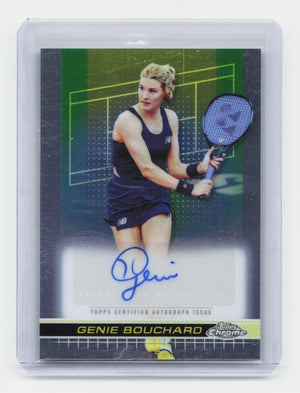 2024 Topps Chrome #TCA-GBD Genie Bouchard Autographs