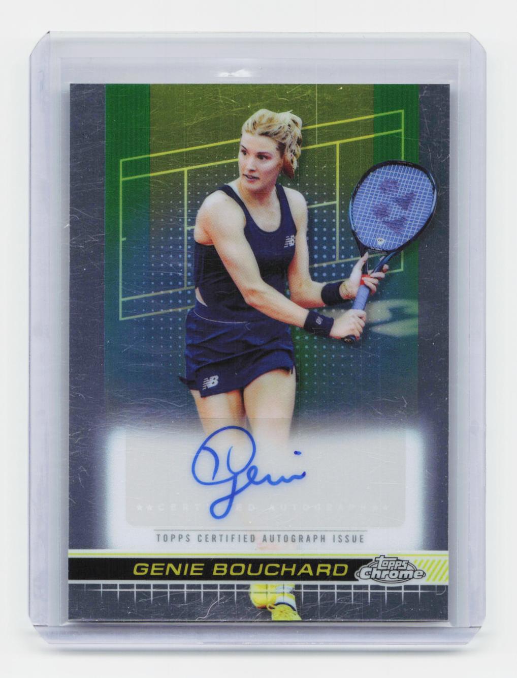 2024 Topps Chrome #TCA-GBD Genie Bouchard Autographs