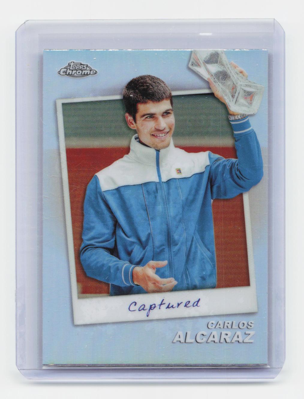 2024 Topps Chrome #CTD-CA Carlos Alcaraz Captured