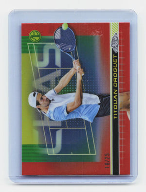 2024 Topps Chrome #155 Titouan Droguet Orange Refractor #/25