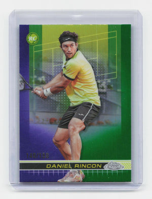 2024 Topps Chrome #158 Daniel Rincon Purple/Green Refractor #/150