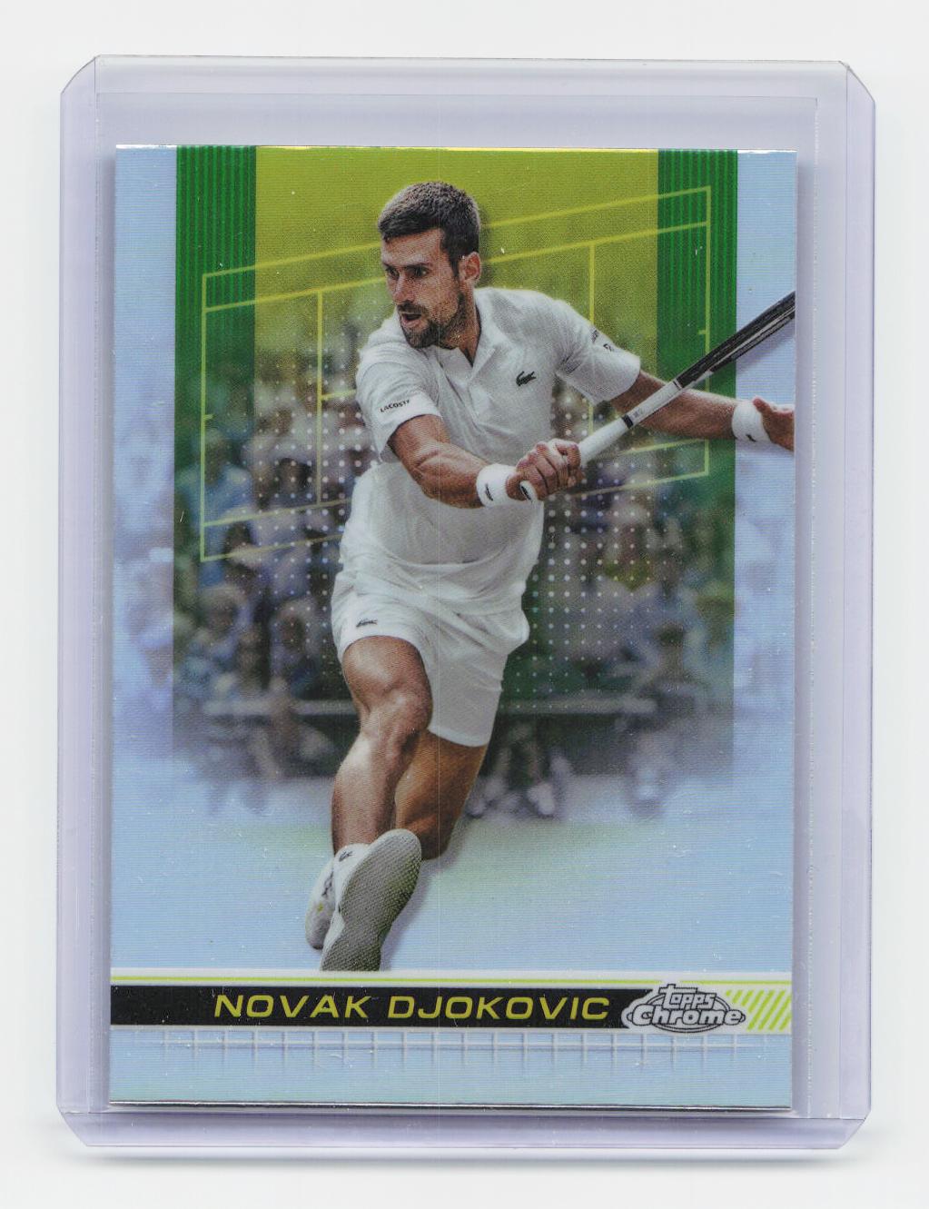 2024 Topps Chrome #1 Novak Djokovic Refractor