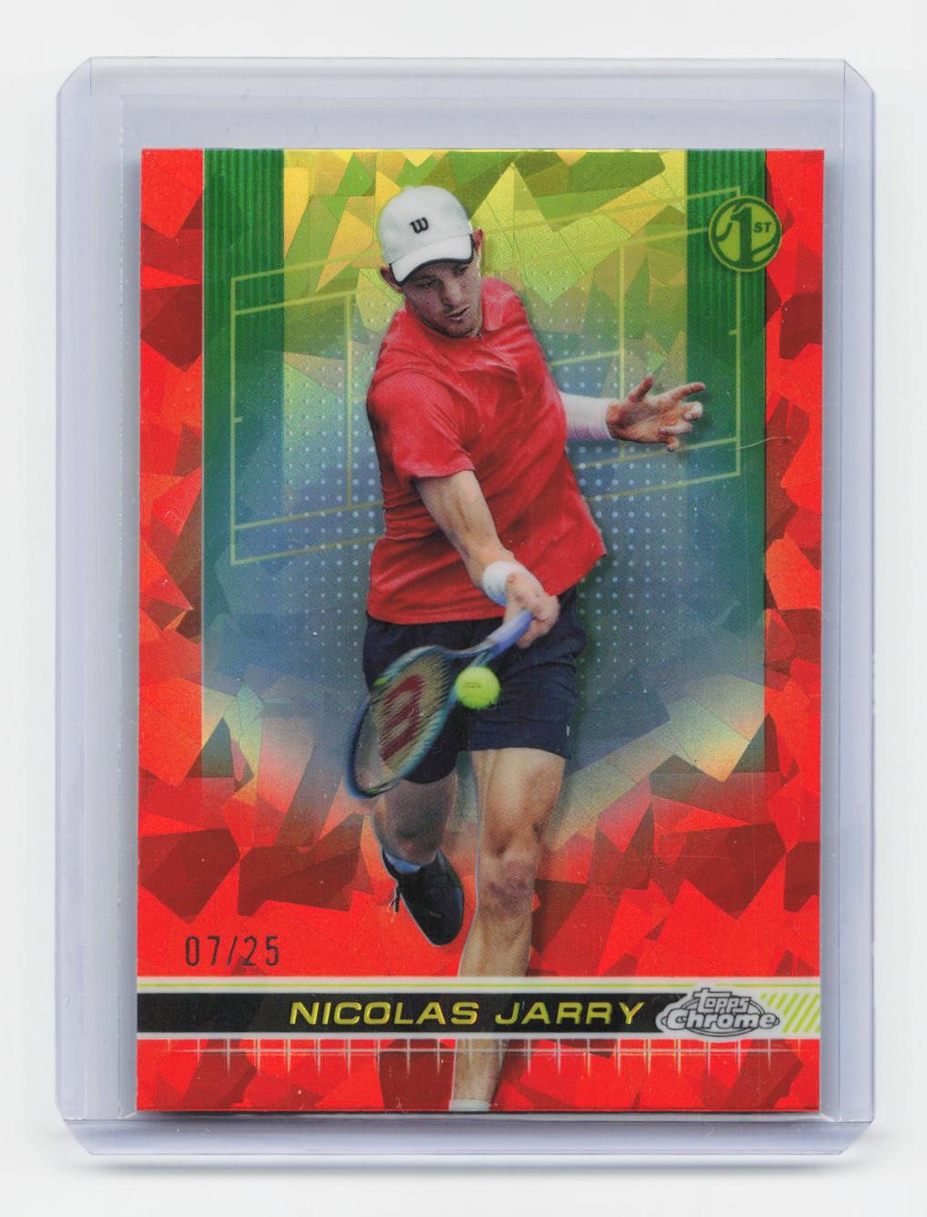 2024 Topps Chrome Sapphire Edition #93 Nicolas Jarry Orange #/25