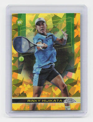 2024 Topps Chrome Sapphire Edition #134 Rinky Hijikata Gold #/50
