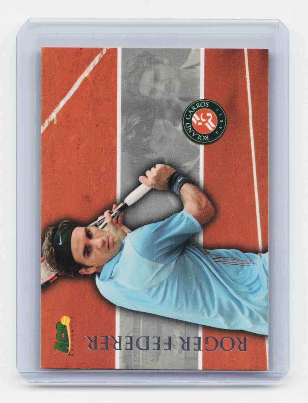 2008 Ace Authentic Match Point #RG14 Roger Federer French Open