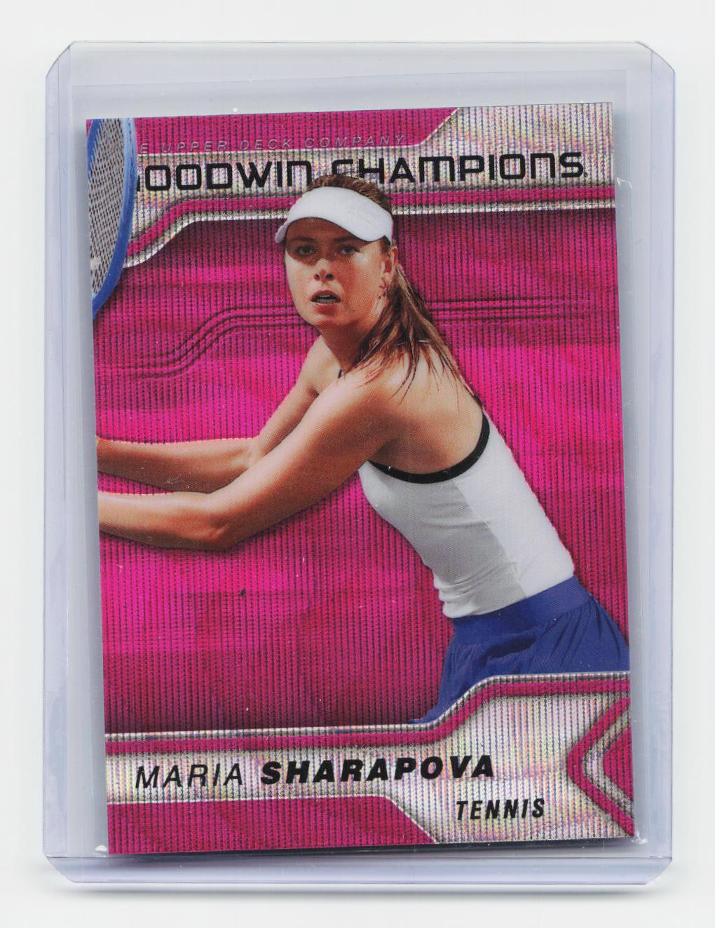 2023 Upper Deck Goodwin Champions #P8 Maria Sharapova Platinum Pink Wave