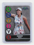 2024 Topps Graphite #ACM-20 Madison Keys Active Metal