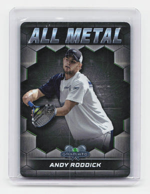 2024 Topps Graphite #ALM-7 Andy Roddick All Metal