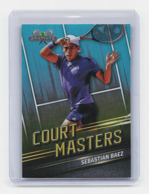 2024 Topps Graphite #CM-SB Sebastian Baez Court Masters