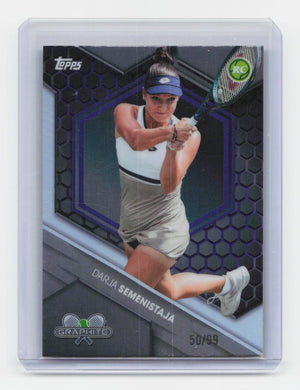 2026 Topps Graphite #171 Darja Semenistaja