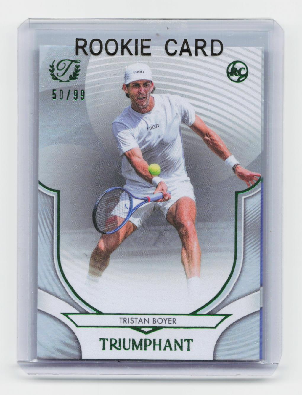 2025 Topps Triumphant #42 Tristan Boyer #/99