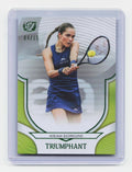 2025 Topps Triumphant #68 Mirjam Bjorklund Tennis Ball Yellow Foil #/15