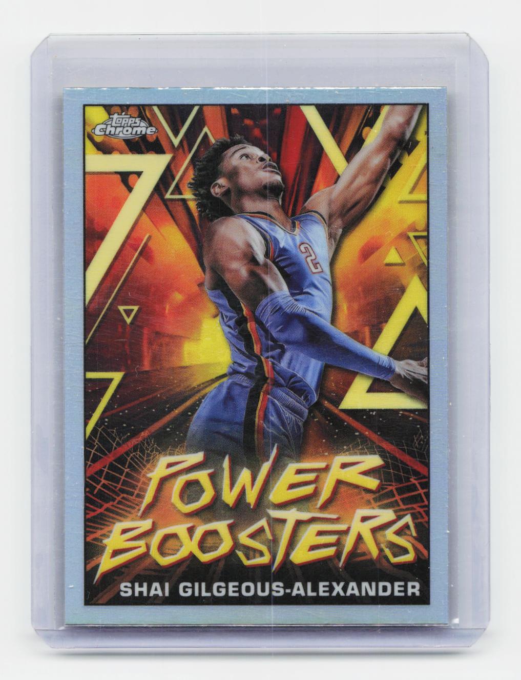 2023-24 Topps Chrome #PB-13 Shai Gilgeous-Alexander Power Boosters