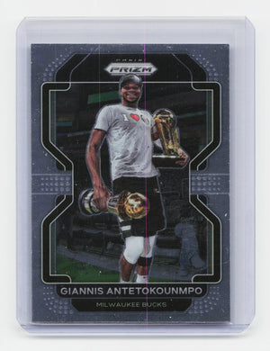 2021-22 Panini Prizm #1 Giannis Antetokounmpo