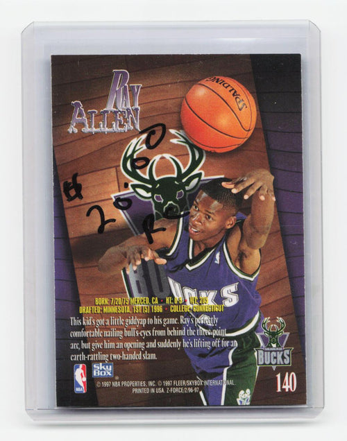 1996-97 SkyBox Z-Force #140 Ray Allen