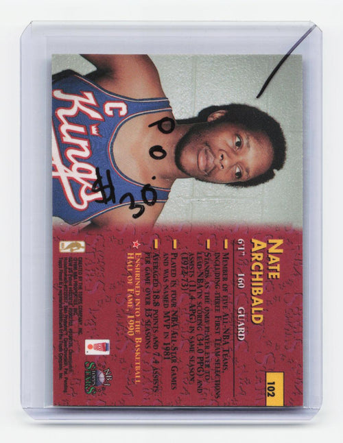 1996-97 Topps Stars #102 Nate Archibald Finest