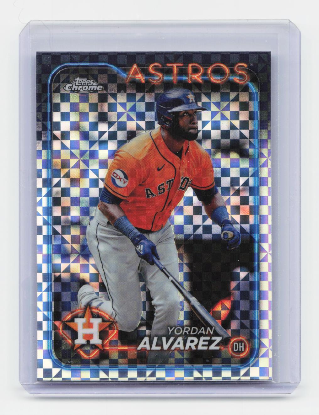 2024 Topps Chrome #170 Yordan Alvarez X-Fractors