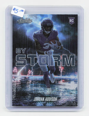 2023 Panini Absolute #BST-12 Jordan Addison By Storm
