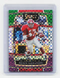2022 Panini Select Draft Picks #74 Shaun Alexander Green and Purple Squares /100