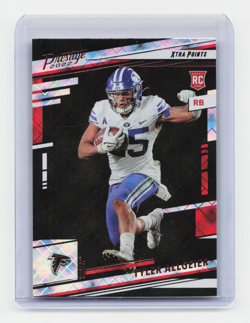 2022 Panini Prestige #357 Tyler Allgeier Xtra Points Astral