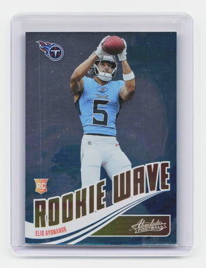 2025 Panini Absolute #RW-EAR Elic Ayomanor Rookie Wave