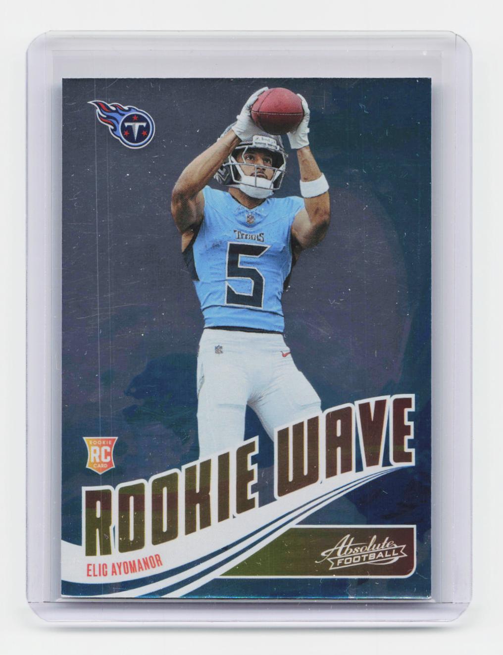 2025 Panini Absolute #RW-EAR Elic Ayomanor Rookie Wave