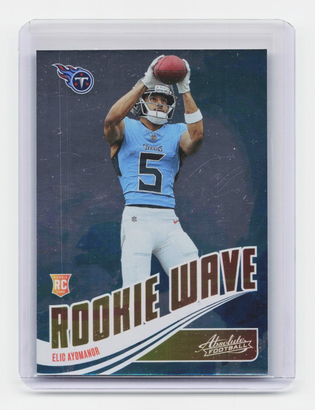 2025 Panini Absolute #RW-EAR Elic Ayomanor Rookie Wave
