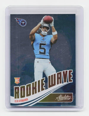 2025 Panini Absolute #RW-EAR Elic Ayomanor Rookie Wave