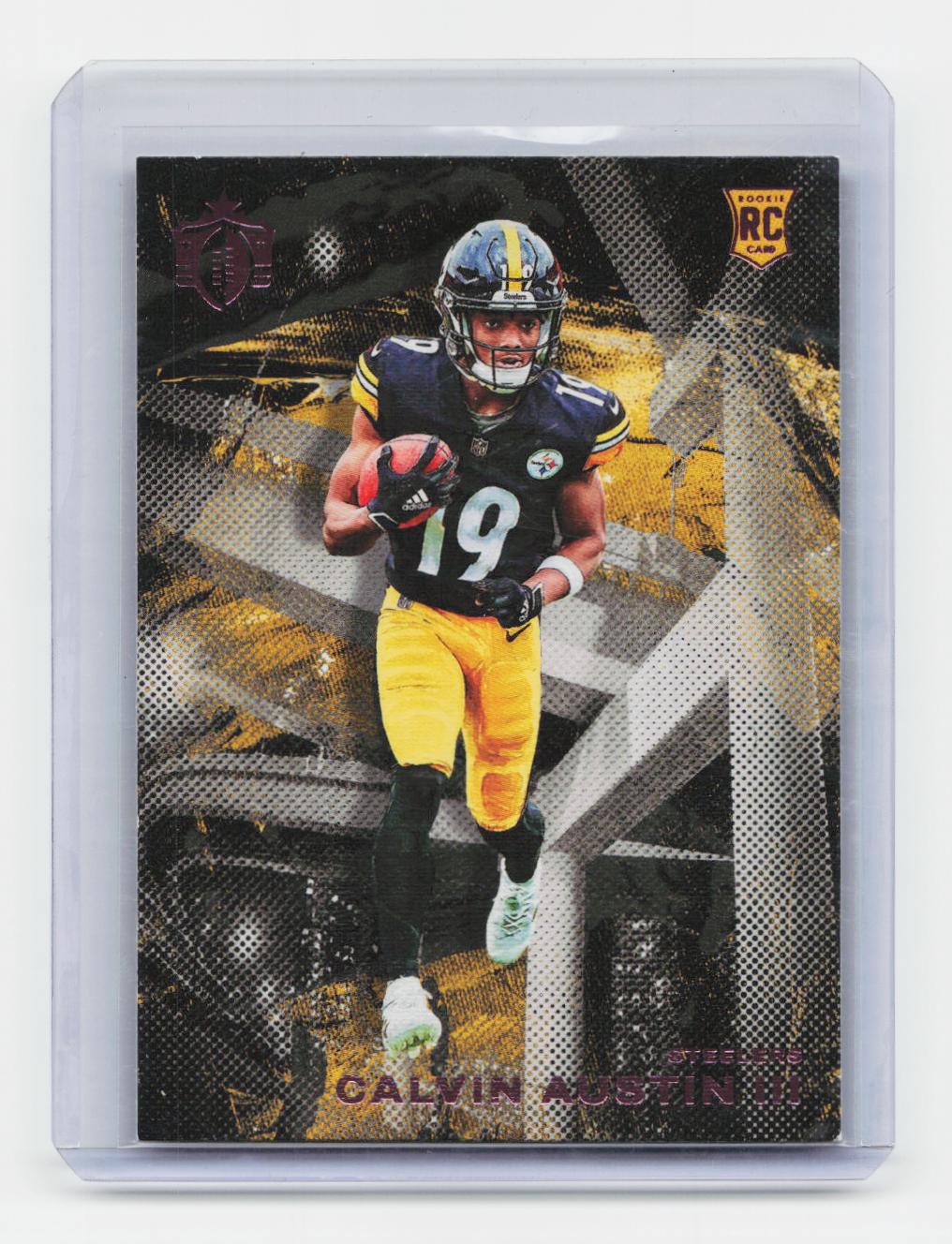 2022 Panini Chronicles #GK-27 Calvin Austin III Gridiron Kings Pink